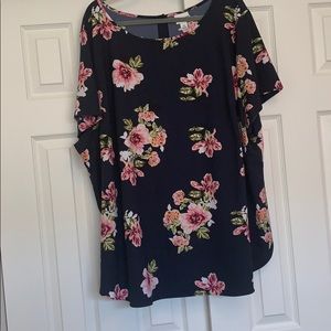Floral dressing shirt